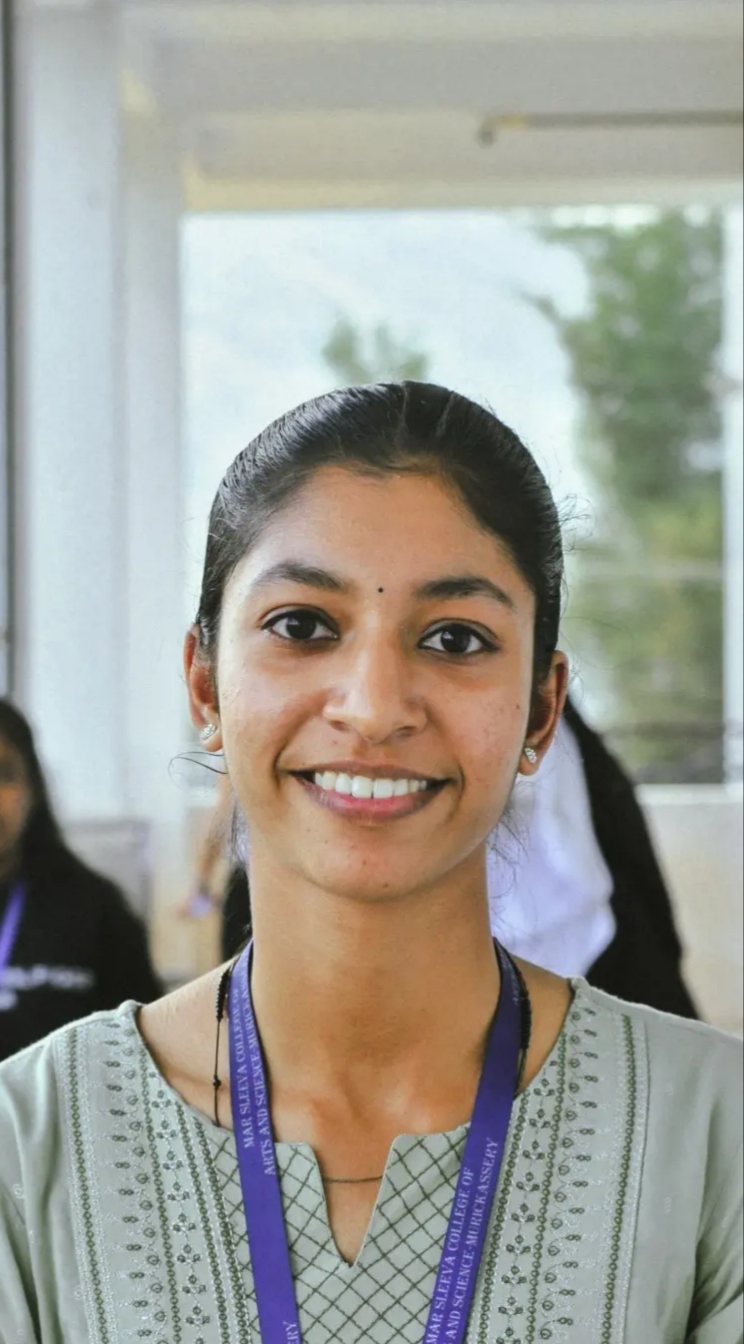 Marsleeva-college-rank-holders-Christeena Mariyam Abraham